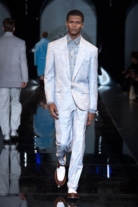 white versace suit tiger|versace suits for men.